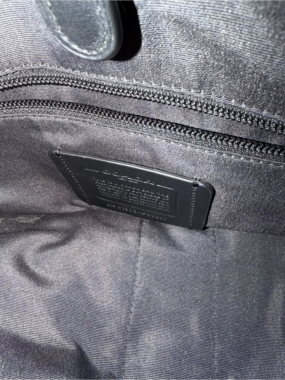 Coach briefcase bold